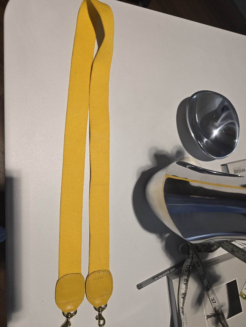 Clare V. Yellow Cotton Strap - Picture 6 of 8